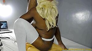 She Excels In Sucking And Masturbation