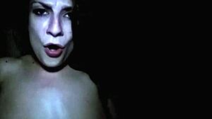 Teen casually rides cock in public, gets blowjob and cumshot