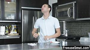 Stepsister lets stepbrother do whatever he wants with her body 😏