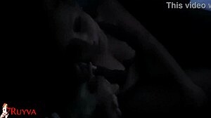 Novinha sucks her lover while talking to boyfriend on phone