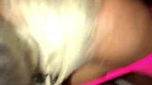 Petite Blonde Rides Cock Hard