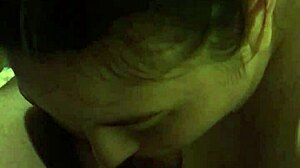 Submissive slut swallow cum