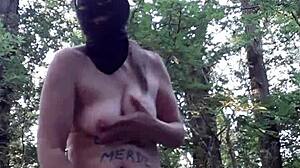 hey, check out françoise being a slut in the forest on june 26 😈