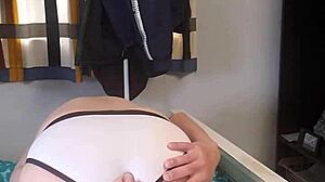White Underwear Boy Craves Gay Action!
