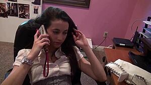 Girls Slam Into Orgasmic Lesbian Action.