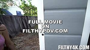 Desperate Stepsister Trades Favors with POV