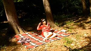 sex action in the public park-valentina
