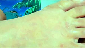 squirt and feet lovers pee and squirt in bowl then share and cheers