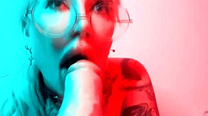 Beautiful Woman Sucks Cock Deep, Masturbates With Big Boobs, And Sex Machine Fucks Her Tight Anal Holes