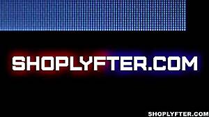 hot stepmom gets punished for stealing in the garage