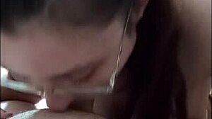 Sexy Milf Sucks Husband's Dick With Big Tits