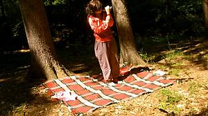 sex action in the public park-valentina