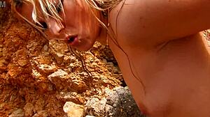Outdoor Fucking Brings Her Intense Orgasm