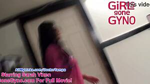 Sarah Vixen’s naked backstage fun at GirlsGoneGyno. Watch her sweet dreams and nap time antics unfold.