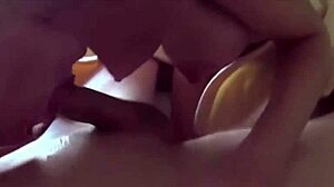 horny young couple deepthroats blowjob sucks and fucks in hotel facial