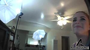 Sovereign Syre in POV Deepthroat Blowjob with Facial Cumshot