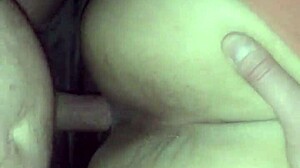 Jebu svou BBW ženu doggystyle a creampie ji