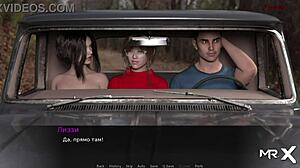 girls swimming topless in dusklight manor anime episode 1 24