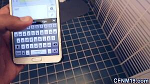 real clothed teen fucks big cock to cumshot