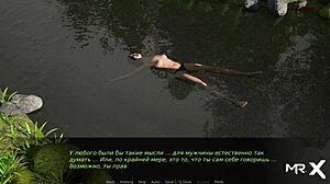 girls swimming topless in dusklight manor anime episode 1 24