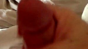Horny Guy Rubs His Cock Until He Cums in Intense Solo Masturbation Session