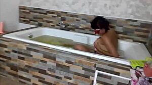 Dana Barzagli and Luna Spy on Roommate Part 2