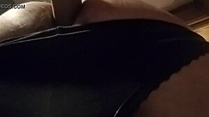 sissy gets her ass fucked by a homemade machine in amateur anal action