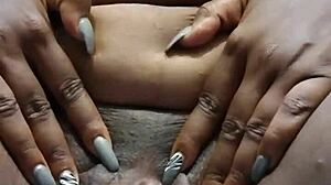 my custom request for ebony babe sucking and fingering