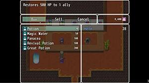 Watch Mirena's Manor Hentai Game Outdoor Scene With Giant Tits Massage And Blowjob!