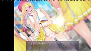 Detailed Exposing Of The Play Girl In Anime Hentai Game Part 1