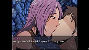 Watch Mirena's Manor Hentai Game Outdoor Scene With Giant Tits Massage And Blowjob!