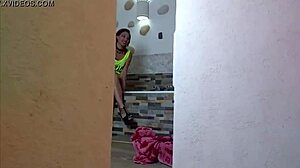 Dana Barzagli and Luna Spy on Roommate Part 2