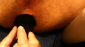 my wife dilates my ass with inflatable toy and i love it 😍