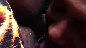 Fat bbw couple licks pussy in intriguing scene