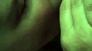 hot blowjob after work with mouth full of cum