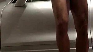 i spied on that gym cock in the garage, feeling so voyeuristic and gay