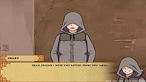 Big Tits Anime Girl Exclaims 'Love Me Deep!' In Four Elements Trainer