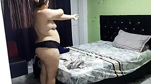 Spying On My Ex Getting Dressed For University