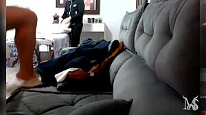 IN A STEAMY MASSAGE SESSION, TWO AMATEURS EXPLORE BISEXUAL PLEASURES WITH GAY TOUCHES