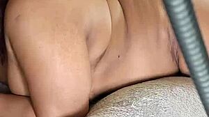 shaved masturbation with shoes and heels for orgasm