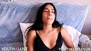 aaliyah says 'i don't want to suck but i end up doing it' with colombian cock