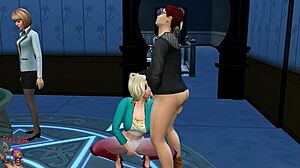 blondes experience intense pleasure getting fucked in public institute