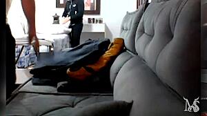 IN A STEAMY MASSAGE SESSION, TWO AMATEURS EXPLORE BISEXUAL PLEASURES WITH GAY TOUCHES