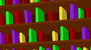 Bookworm discovers romance in quiet library