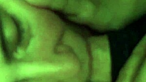 hot blowjob after work with mouth full of cum