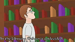 Bookworm discovers romance in quiet library