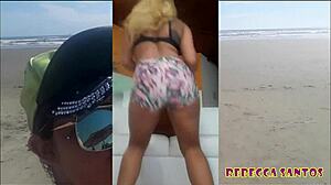 Brazilian Pornstar Estrela Dancing and Teasing with Sensual Moves