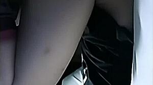 Granny teases her ass on Liveme before sleeping