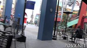 filthy teen 18+ slurping huge cock