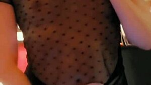 little asian shemale trap performs a solo show